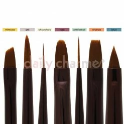 Takigawa Co. Tati Artchocolat Brush Set Japanese Nail Art