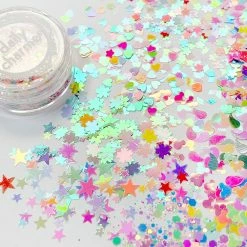 Aliexpress Iridescent Neon Mixed Shape Glitter Set / 12 Jars Candy Nails - 20% Off