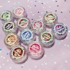 Aliexpress Wonderland Butterfly Glitter Mix Set / 12 Jars Summer Nails