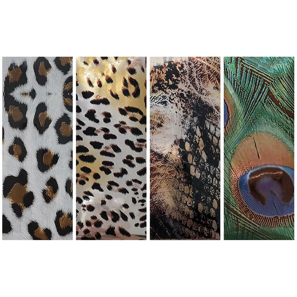 MORE BEAUTY Nail Art Foil Paper / Animal Prints / 10 Pieces Best Sellers 1 MORE BEAUTY Nail Art Foil Paper / Animal Prints / 10 Pieces Best Sellers