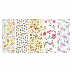 1688 Summer Nails Nail Art Foil Paper / Floral Prints