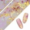 1688 - MuJia Nail Art Foil Paper / Dreamy Pink Marble Summer Nails