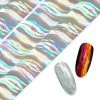 1688 - MuJia Nail Art Foil Paper / Holo Waves