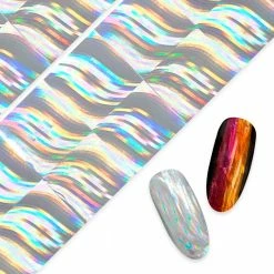 1688 - MuJia Nail Art Foil Paper / Holo Waves