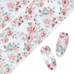 MORE BEAUTY Nail Art Foil Paper / Tea Time Roses Wedding Season