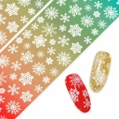 1688 - MuJia Nail Art Foil Paper / Snowy Day