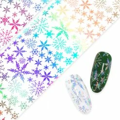 1688 - MuJia Nail Art Foil Paper / Magical Snow