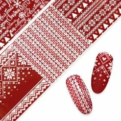 MORE BEAUTY Nail Art Foil Paper / Christmas Sweater