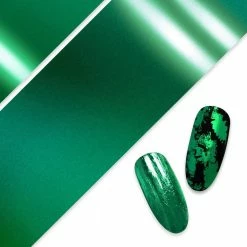 1688 - WangHao Nail Art Foil Paper / Emerald Green