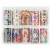 1688 - MuJia Summer Nails Nail Art Foil Box / Summer Blossoms