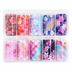 1688 - MuJia Nail Art Foil Box / Kawaii Origami