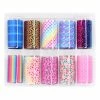 1688 - MuJia Nail Art Foil Box / Rainbow Pop Pride Month