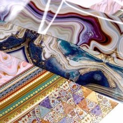 1688 - MuJia Nail Art Foil Box / Bohemian Retreat