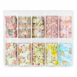 1688 - MuJia Nail Art Foil Box / Charming Cupids