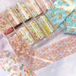 1688 - MuJia Nail Art Foil Box / Charming Cupids