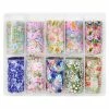1688 - MuJia Nail Art Foil Box / Spring Flowers Best Sellers