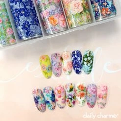 1688 - MuJia Nail Art Foil Box / Spring Flowers Best Sellers