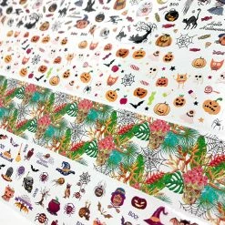 1688 - MuJia Nail Art Foil Box / Halloween Parade
