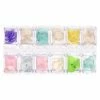 1688 - MeiCaiLin Nail Art Hydrangea Flower Petals Set / Pastel