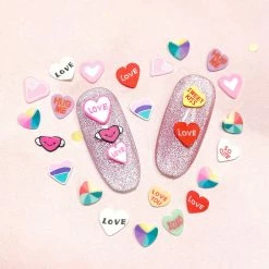 1688 - MeiCaiLin Polymer Clay Decor Box / Lovely Hearts