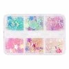 1688 - MeiCaiLin Dreamy Iridescent Resin Flower Mix / 6 Colors New Arrivals