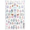 Nail Partner Sha-Nail Pro X Yoko Matsuda Japanese Nail Art Sticker / Seventh Heaven / Maria