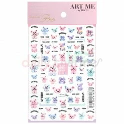Nail Partner Sha-Nail Pro X Yoko Matsuda Japanese Nail Art Sticker / Teddy Teddy Teddy / Dreamy