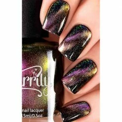 Nail Polish Starrily / Magnetic Holographic Cateye / Nova Beam