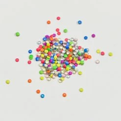 1688 Neon Rainbow 2mm Round Studs Pride Month