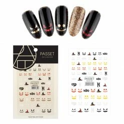 Passet Halloween Nail Art Sticker / Pumpkin Fest