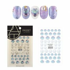 Passet Nail Art Sticker / Mermaid Shells