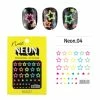 Passet Neon Nail Art Sticker / Radiant Stars