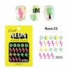 Passet Neon Nail Art Sticker / Tropical Flamingoes