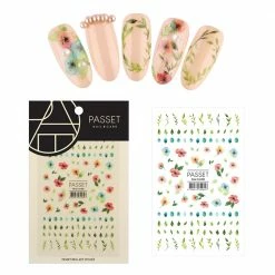Passet Nail Art Sticker / Watercolor Flora New Arrivals