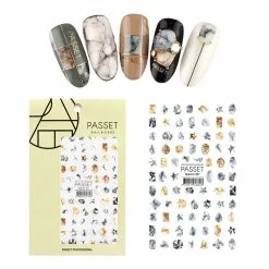 Passet Nail Art Sticker / Marble Shapes New Arrivals
