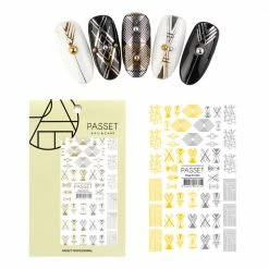 Passet Nail Art Sticker / Art Deco
