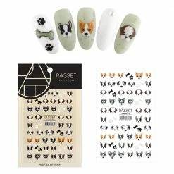 Passet Nail Art Sticker / Cute Puppies New Arrivals