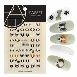 Passet Nail Art Sticker / Cute Puppies New Arrivals