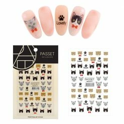 New Arrivals Passet Nail Art Sticker / Cute Kittens