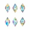 John F Allen & Son Preciosa Rhombus Flatback Rhinestone / Crystal AB