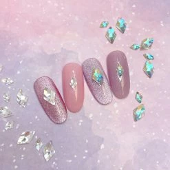 John F Allen & Son Preciosa Rhombus Flatback Rhinestone / Crystal AB