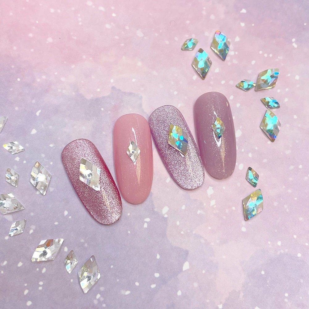 John F Allen & Son Preciosa Rhombus Flatback Rhinestone / Crystal Clear 2 John F Allen & Son Preciosa Rhombus Flatback Rhinestone / Crystal Clear