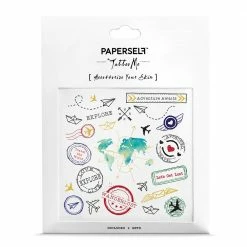 PAPERSELF Temporary Tattoo / Travel Dollar Store