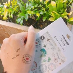 PAPERSELF Temporary Tattoo / Travel Dollar Store