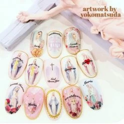 Nail Partner Sha-Nail Pro X Yoko Matsuda Japanese Nail Art Sticker / Seventh Heaven / Maria