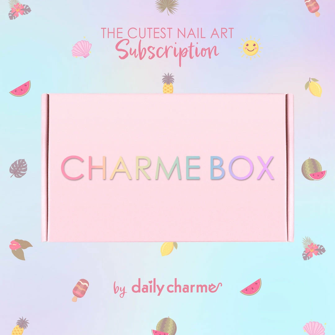 Daily Charme Charme Box / Nail Art Mystery Box Subscription New Arrivals 1 Daily Charme Charme Box / Nail Art Mystery Box Subscription New Arrivals