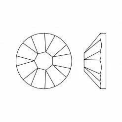 Daily Charme Swarovski Round Flatback Rhinestone / Jonquil AB Best Sellers