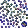 Daily Charme Swarovski Round Flatback Rhinestone / Meridian Blue Nail Crystals