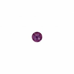 Daily Charme Swarovski Round Flatback Rhinestone / Amethyst Pride Month