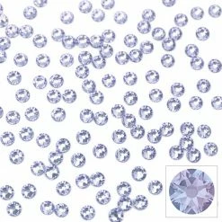 Daily Charme Swarovski Round Flatback Rhinestone / Provence Lavender Nail Crystals